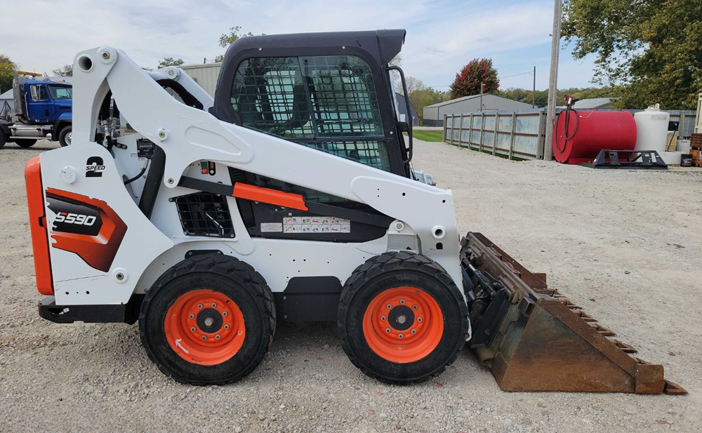 2022 Bobcat S590 Skid Steer Loader